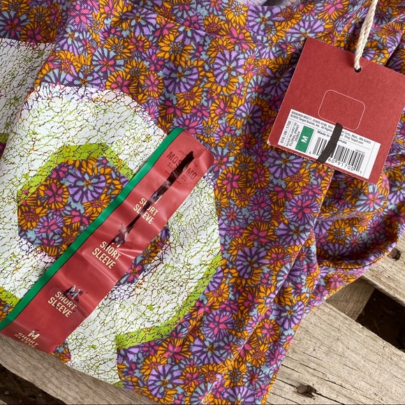 NWT Mossimo supply co pink/yelllow floral 98 top - Picture 7 of 8